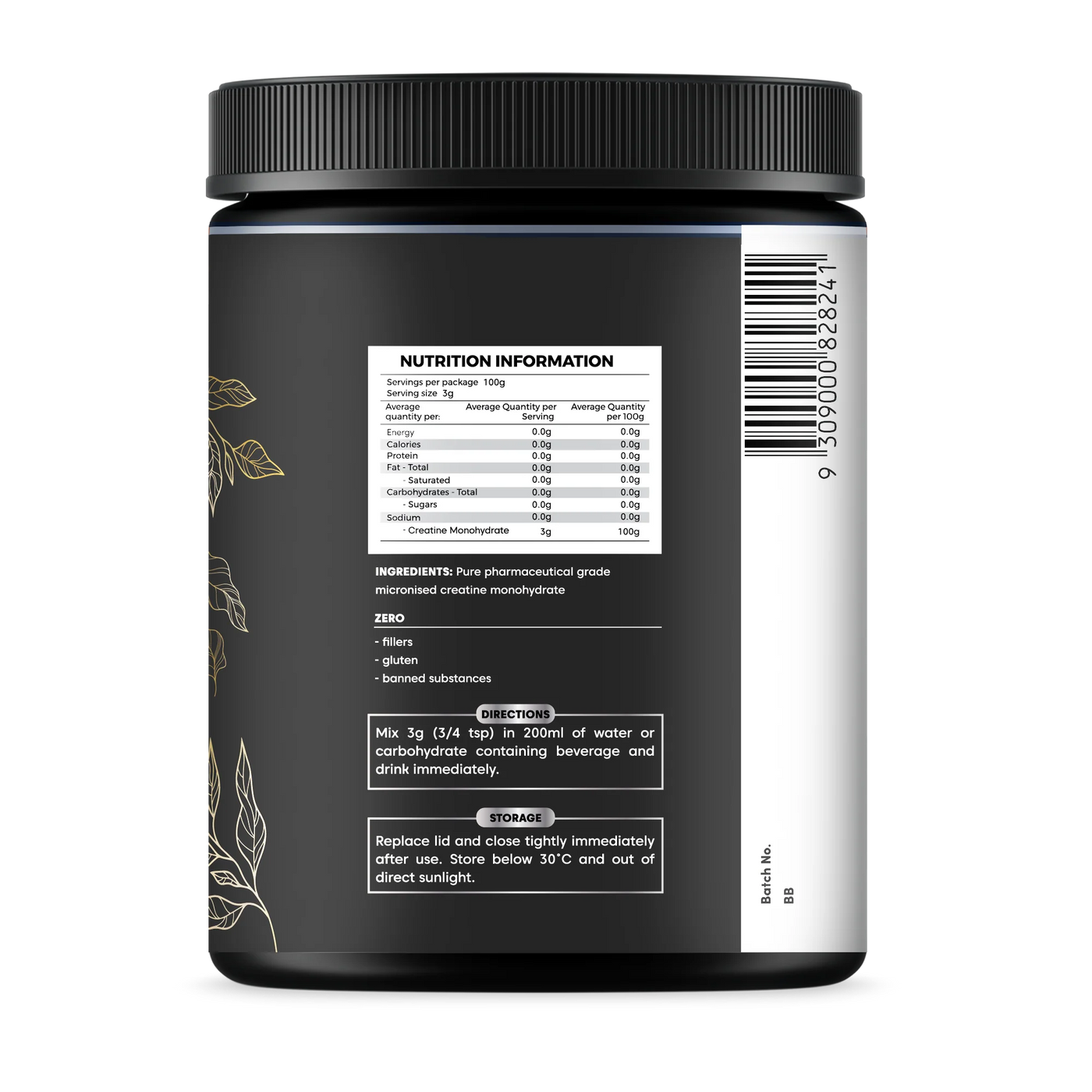 Phyba -Creatine Monohydrate 500g