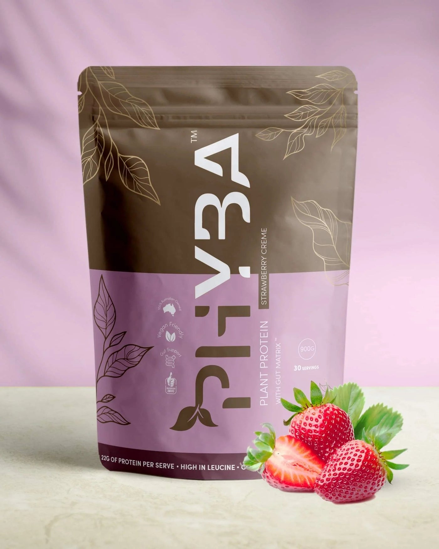 Phyba - Strawberry Protein 900g - PRE-SALE - Untamed Athlete